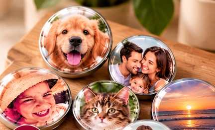 Ímãs com fotos