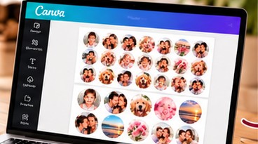 Personalize suas fotos